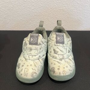 Reebok Kids Slip on shoes  - Light Green